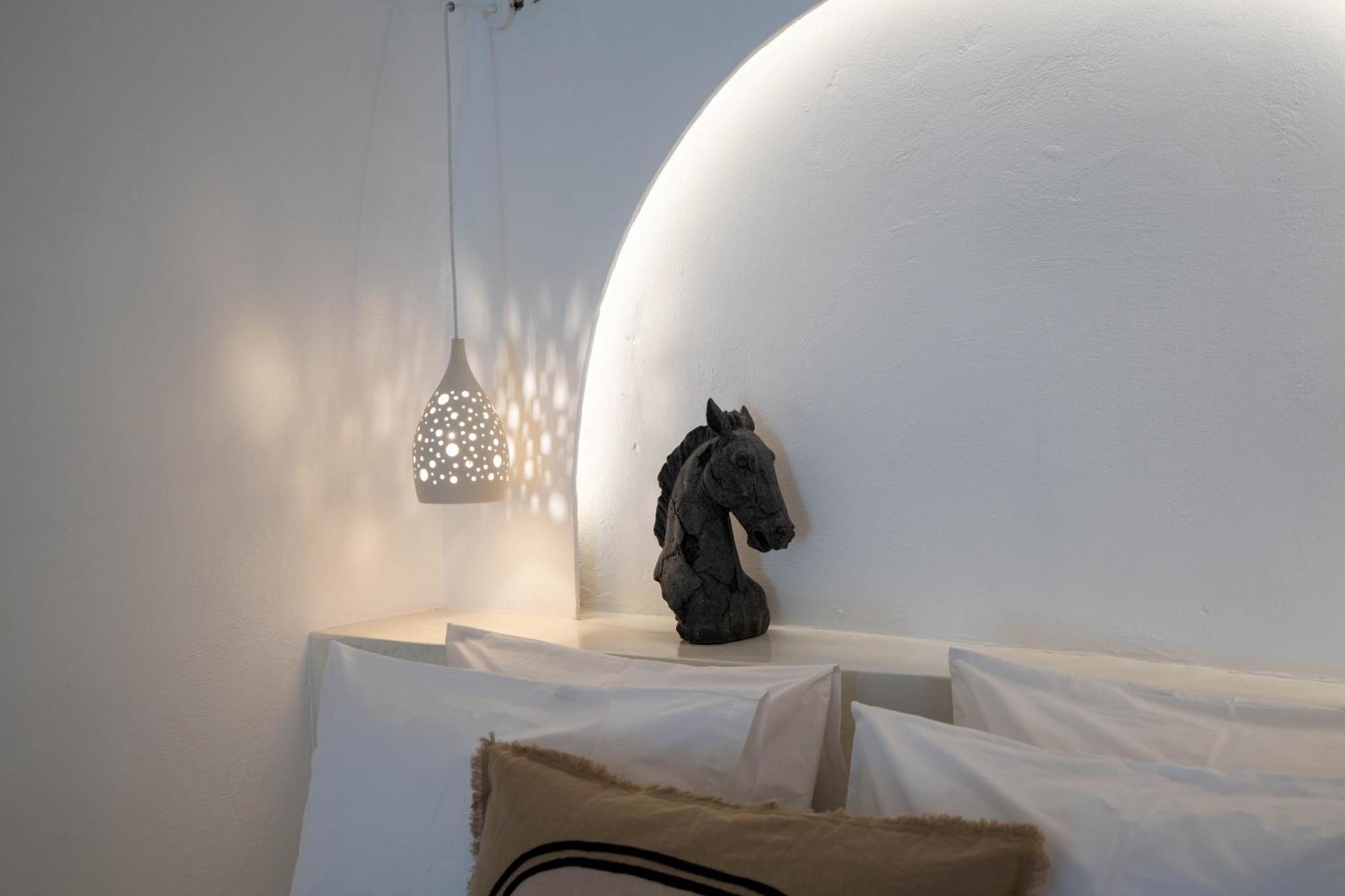 The Magic Luxury Cave Suites Vóthon Exterior foto