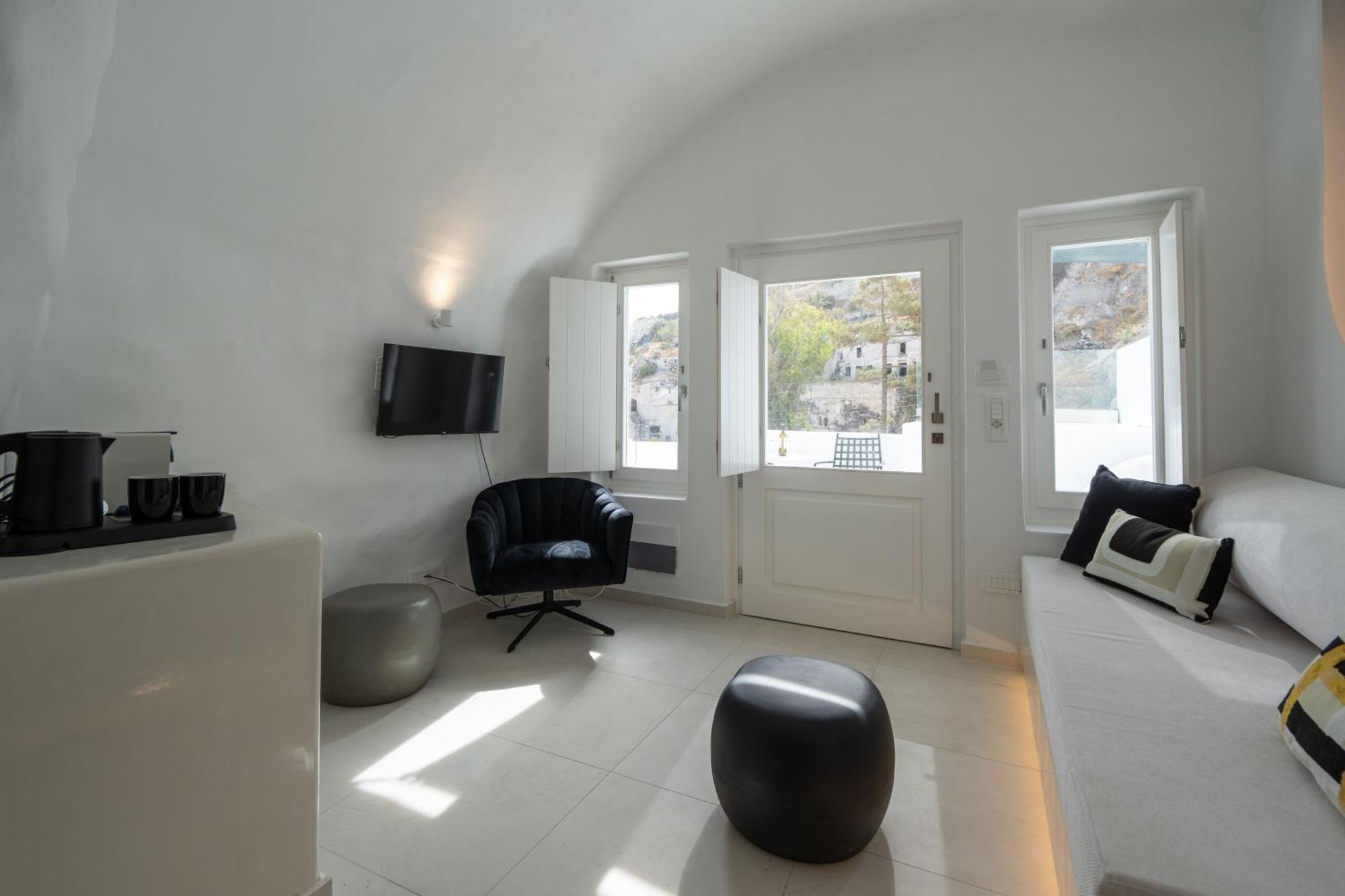 The Magic Luxury Cave Suites Vóthon Exterior foto