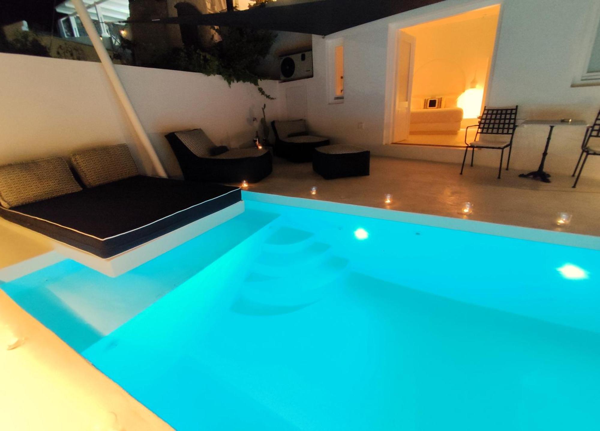 The Magic Luxury Cave Suites Vóthon Exterior foto