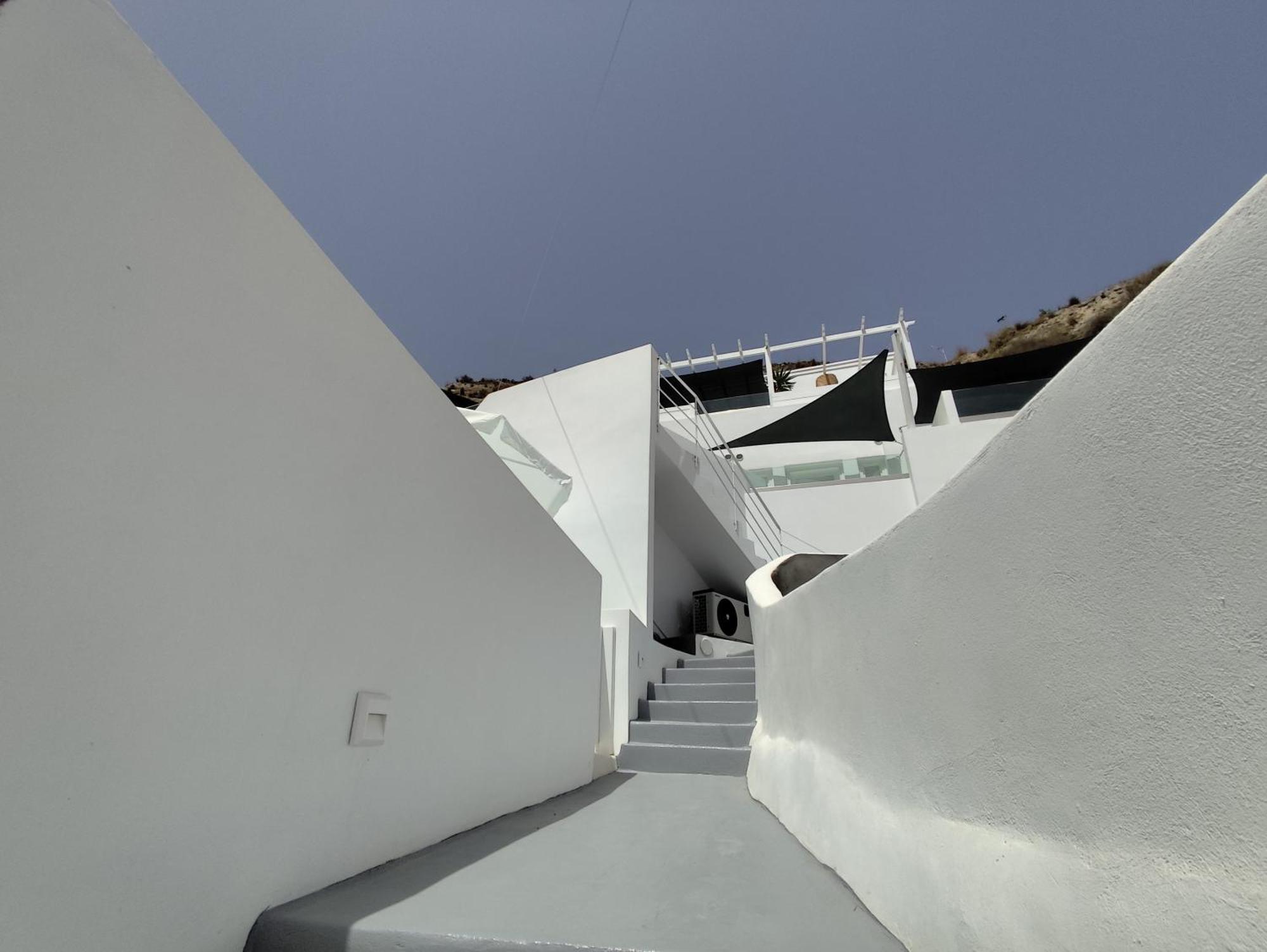 The Magic Luxury Cave Suites Vóthon Exterior foto