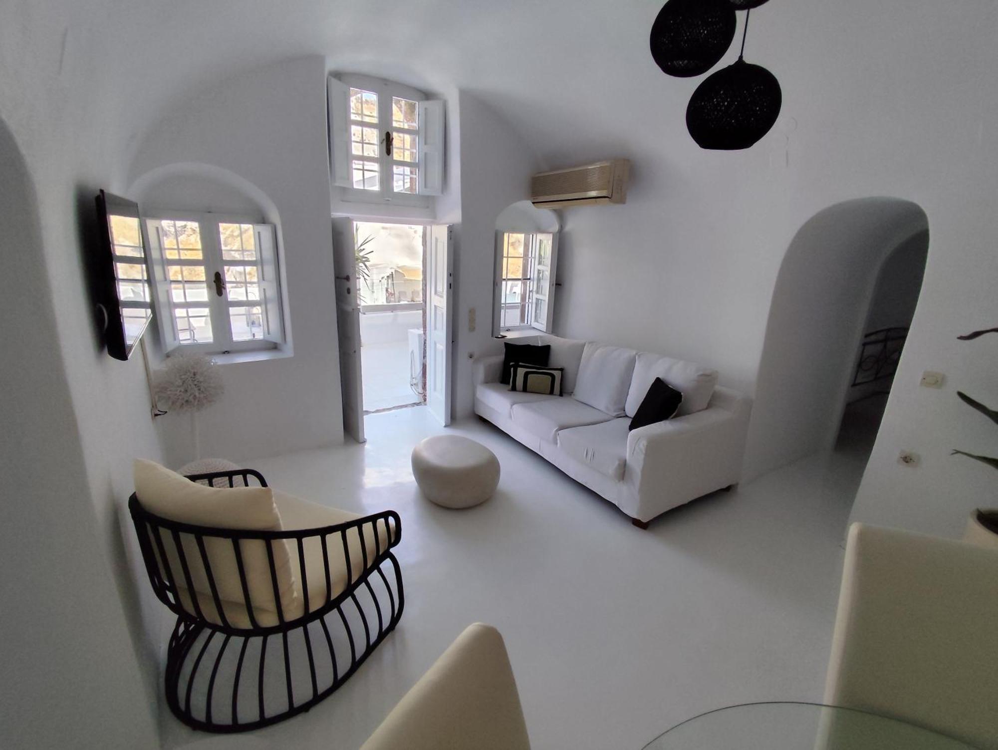 The Magic Luxury Cave Suites Vóthon Exterior foto